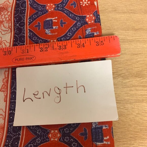 Nally & Millie reversible dress SZ L shift Pullon style unique print made in USA - Picture 8 of 11